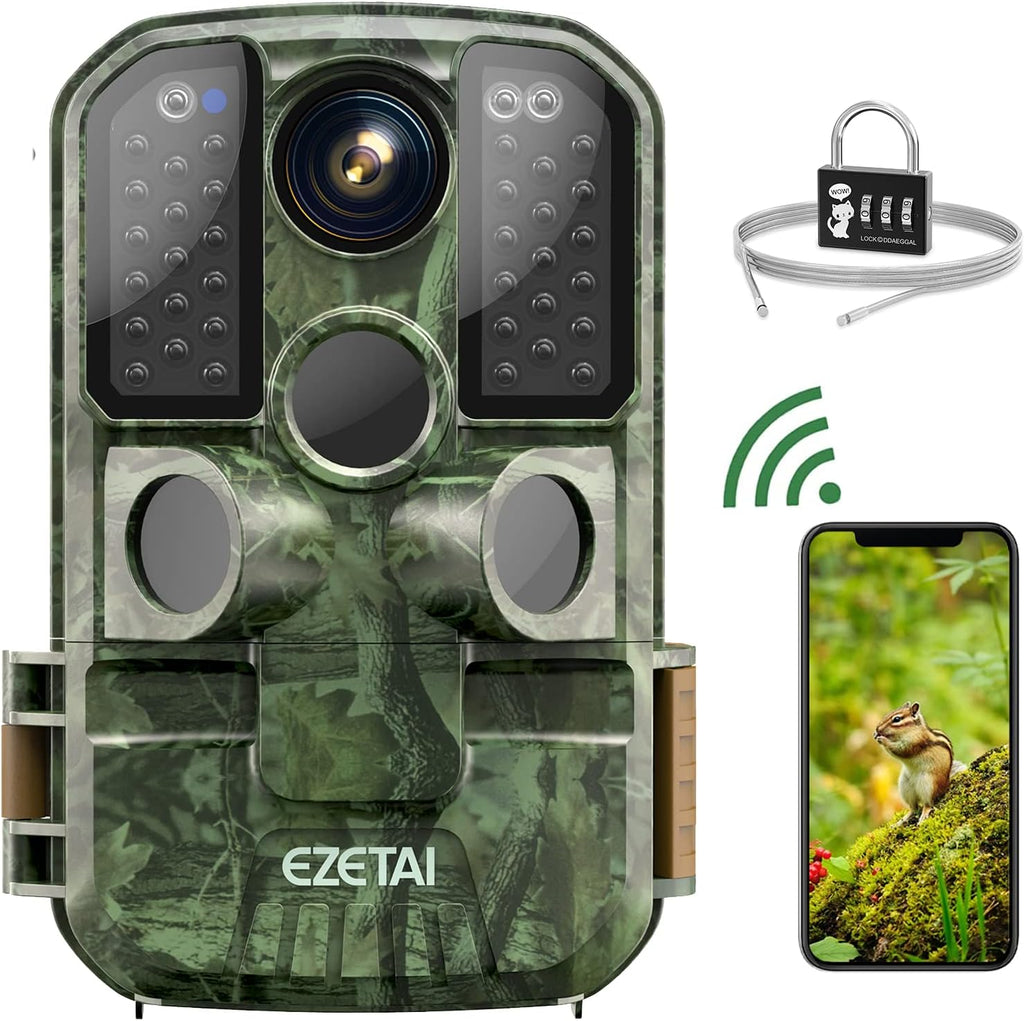 WiFi 1296P 24MP Trail Camera with Night Vision P785