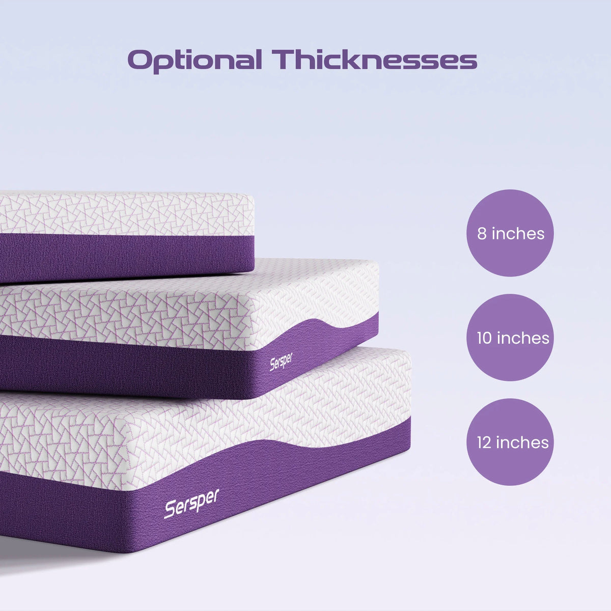 12 inch Cooling Gel Memory Foam Mattress M25252