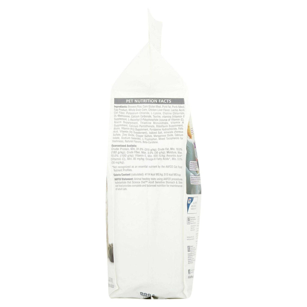 Sensitive Stomach and Skin Dry Cat Food C3975