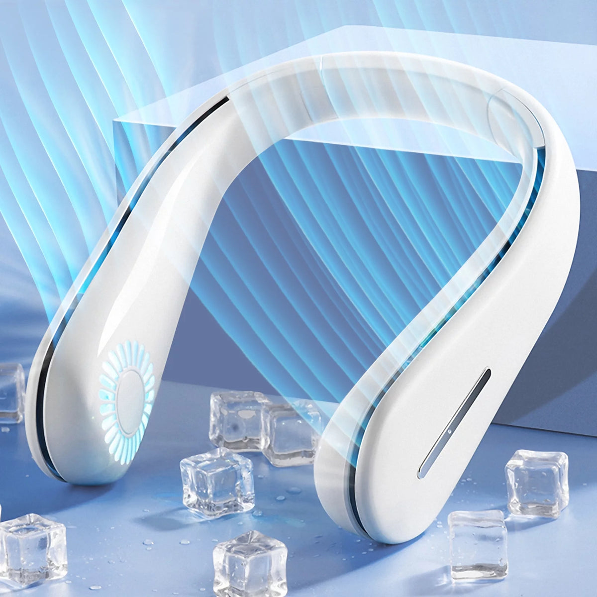 Portable Bladeless Neck Fan with 3 Speeds N121189