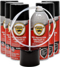 12 Oz Black Aerosol Spray Can 6 Pack I975