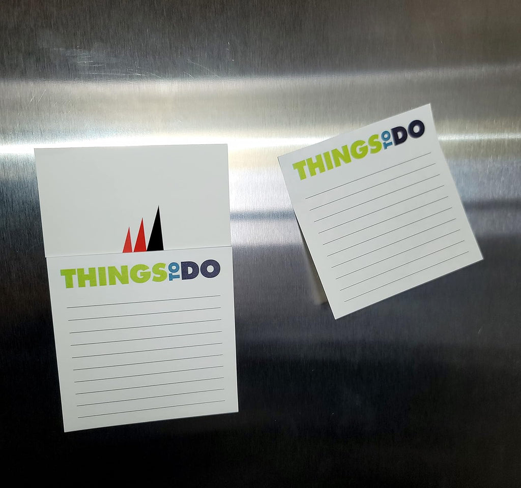 25 Pack Sticky Note Pad with Business Card Holder, 20 Sheets Each O76485