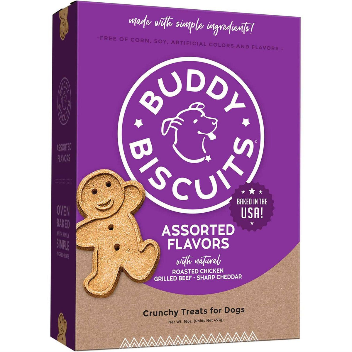 Crunchy Assorted Flavors Dog Treats N23080