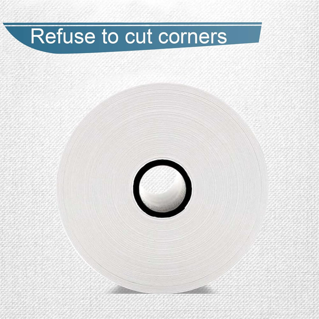 White Thermal Paper Rolls, 10 Rolls N923