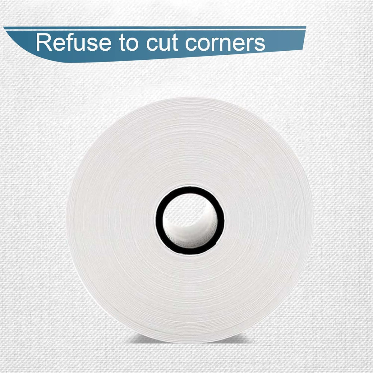 White Thermal Paper Rolls, 10 Rolls N923