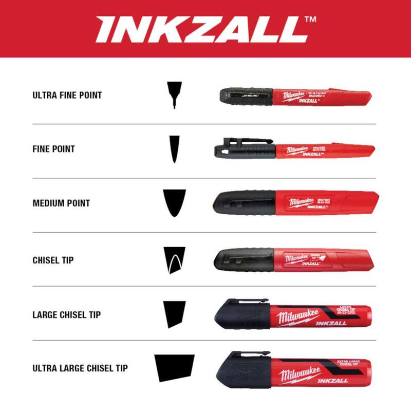 Black Fine Point Permanent Marker 108-Pack Y133