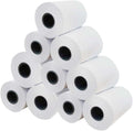 White Thermal Paper Rolls, 10 Rolls N923