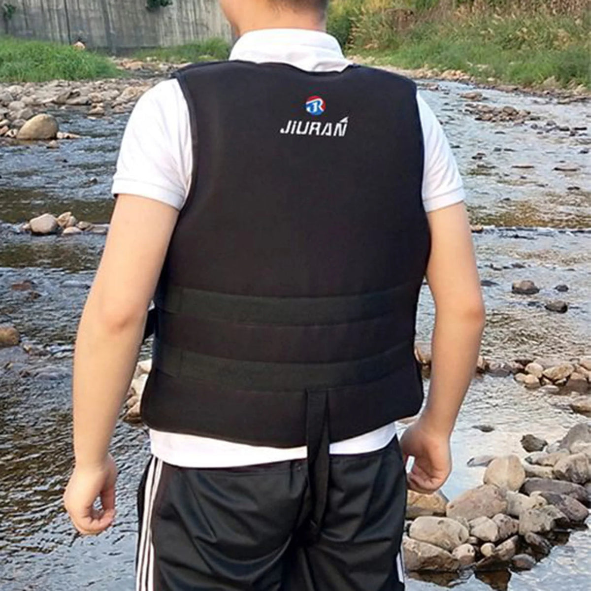 PVC Swim Vest with Adjustable Safety Strap E50308