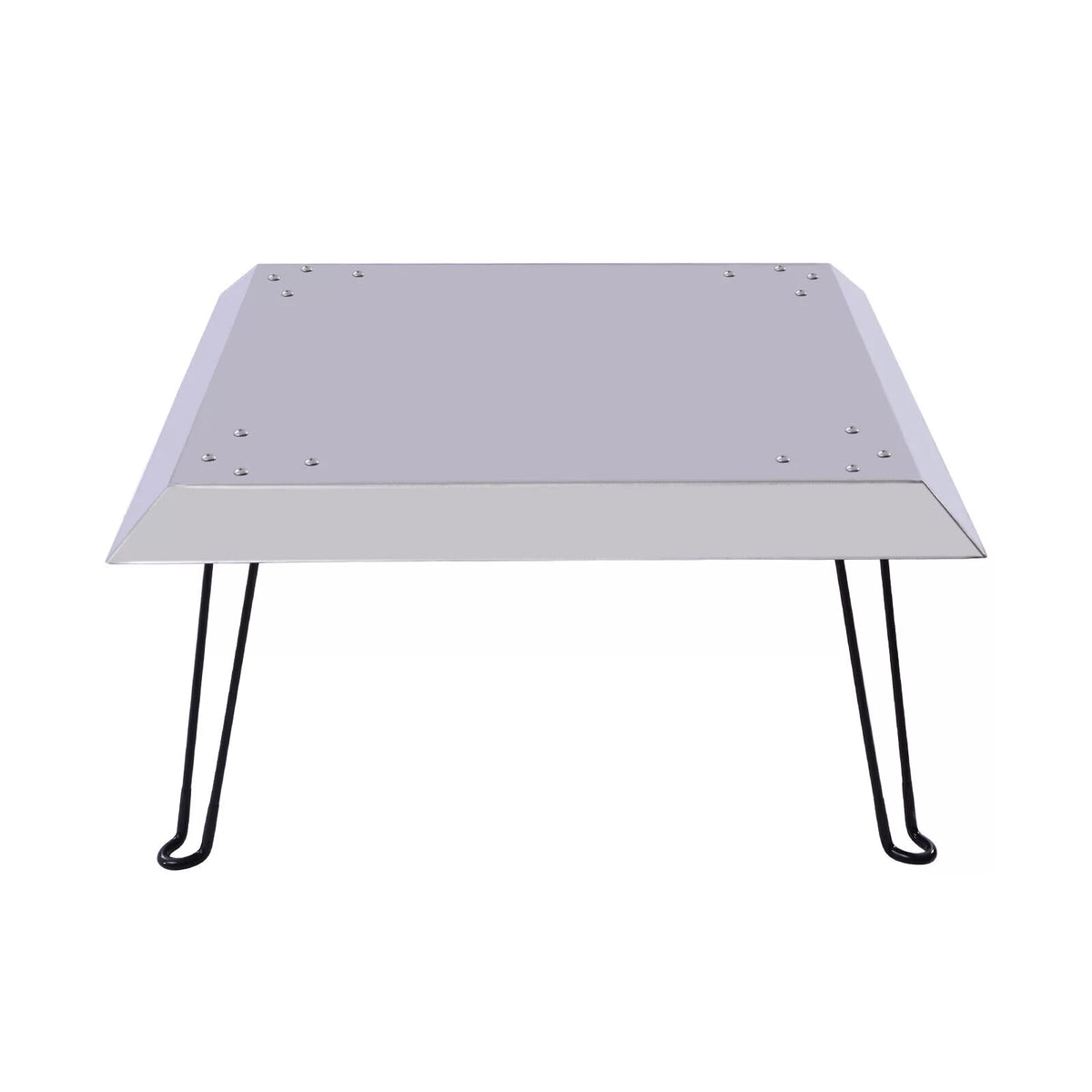 Stainless Steel Square Fire Pit Heat Deflector V489192