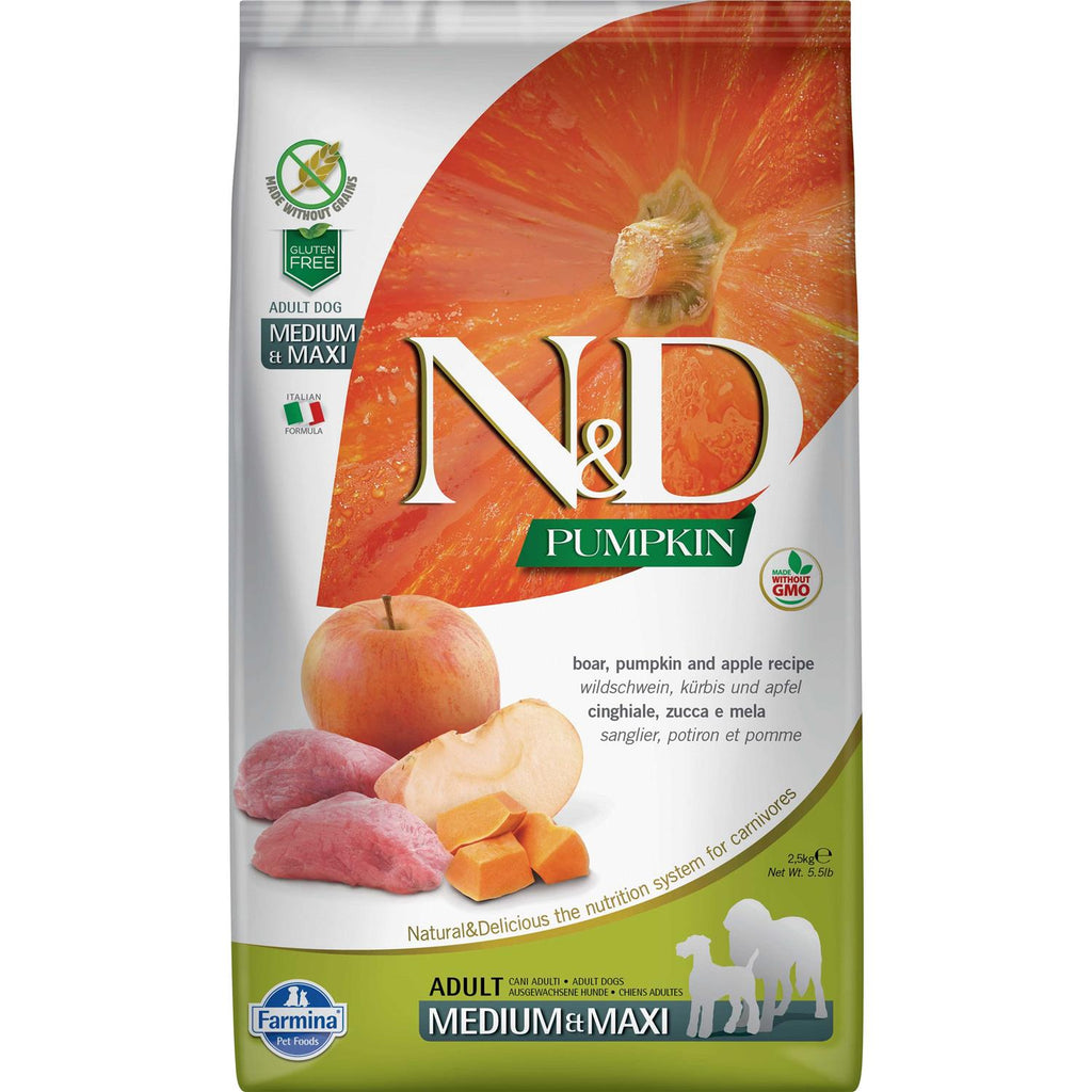 Pumpkin Boar & Apple Adult Dog Dry Food U868
