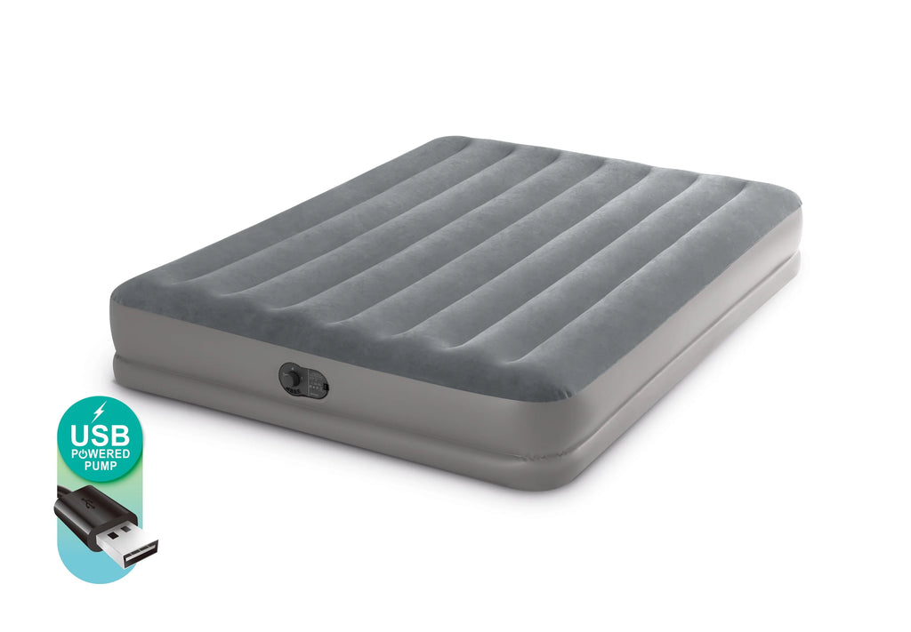 Queen Air Mattress Bed with USB Pump F948056