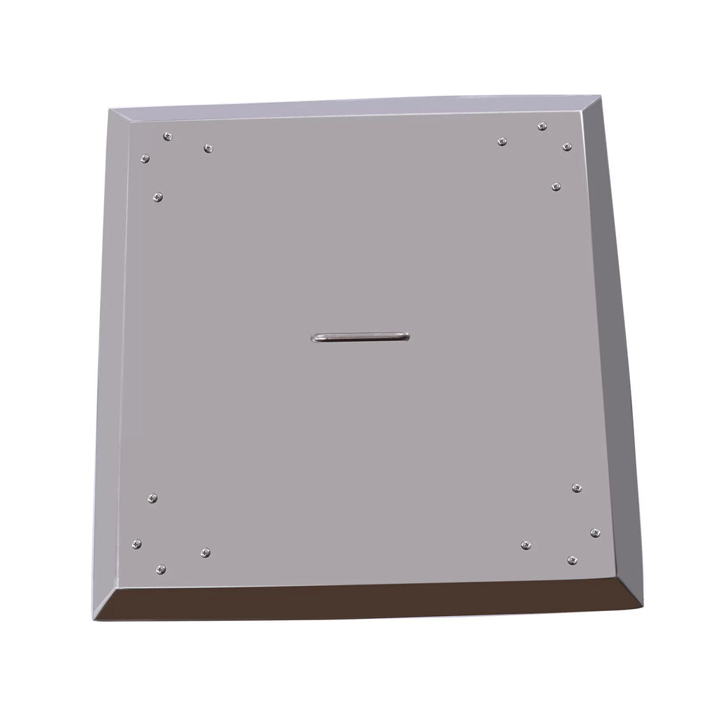 Stainless Steel Square Fire Pit Heat Deflector V489192