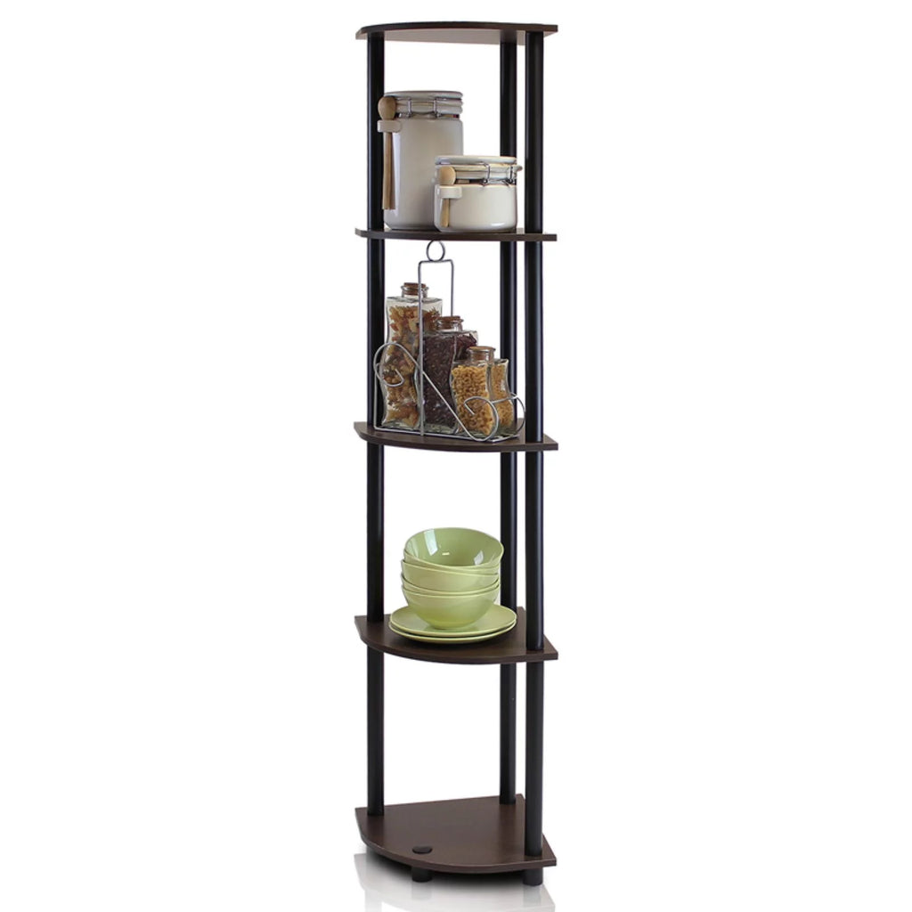 5 Tier Corner Display Rack Shelving Unit C82002