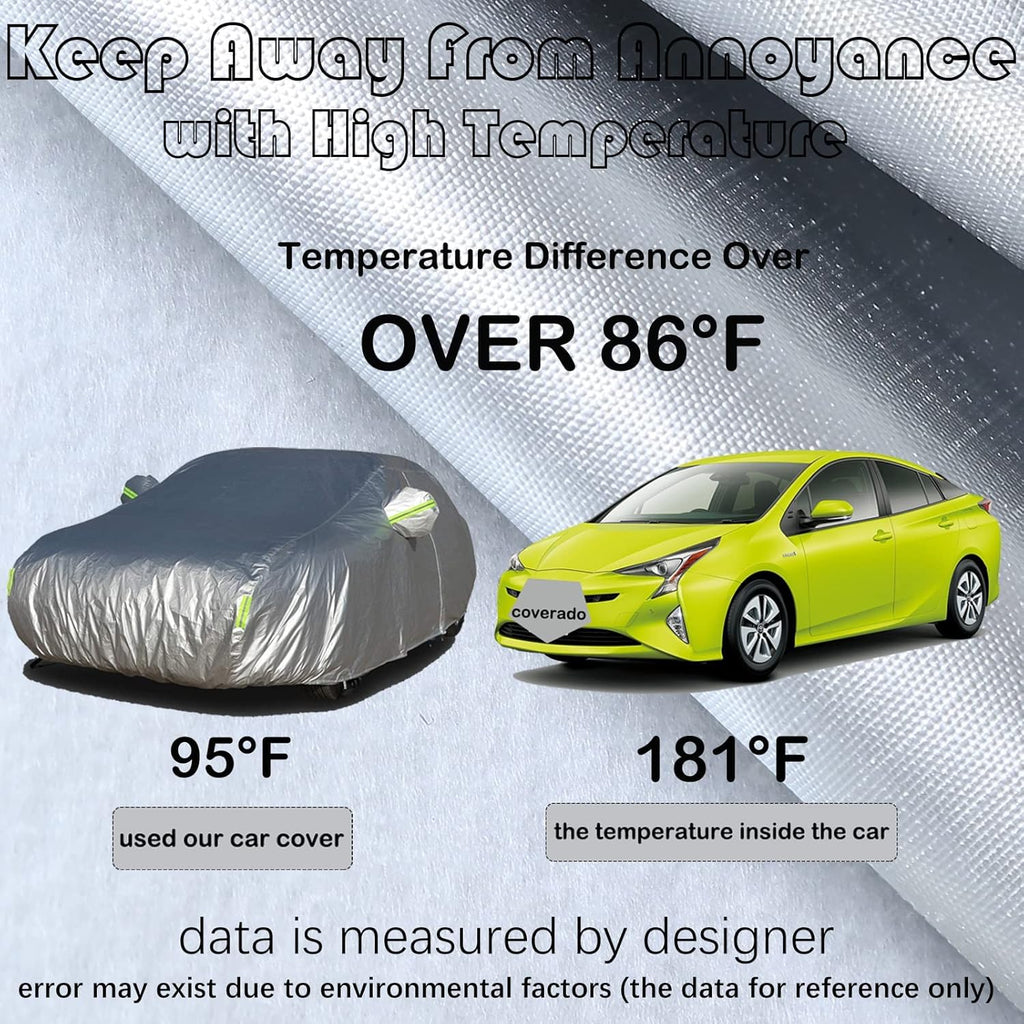 6 Layers Waterproof Car Cover with Lock R951211