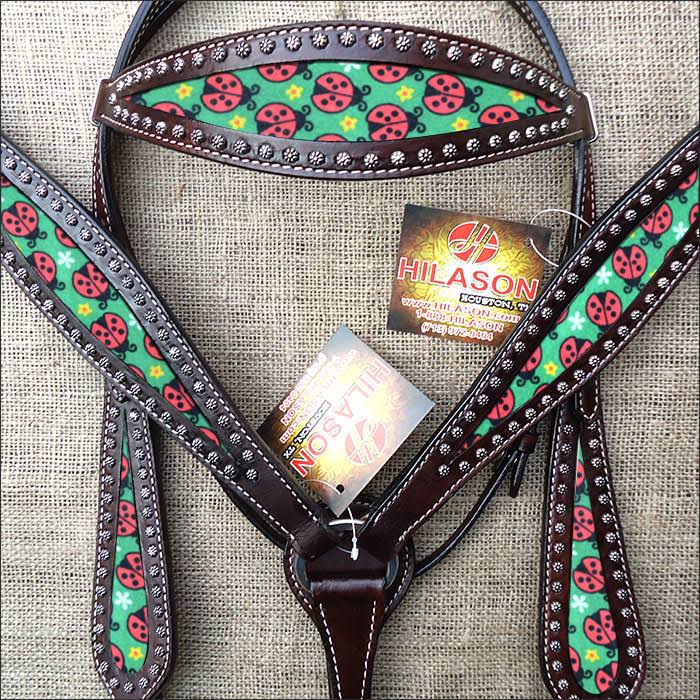 Brown Western Horse Breast Collar D783019