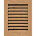 Vertical Gable Vent Unfinished Functional C171
