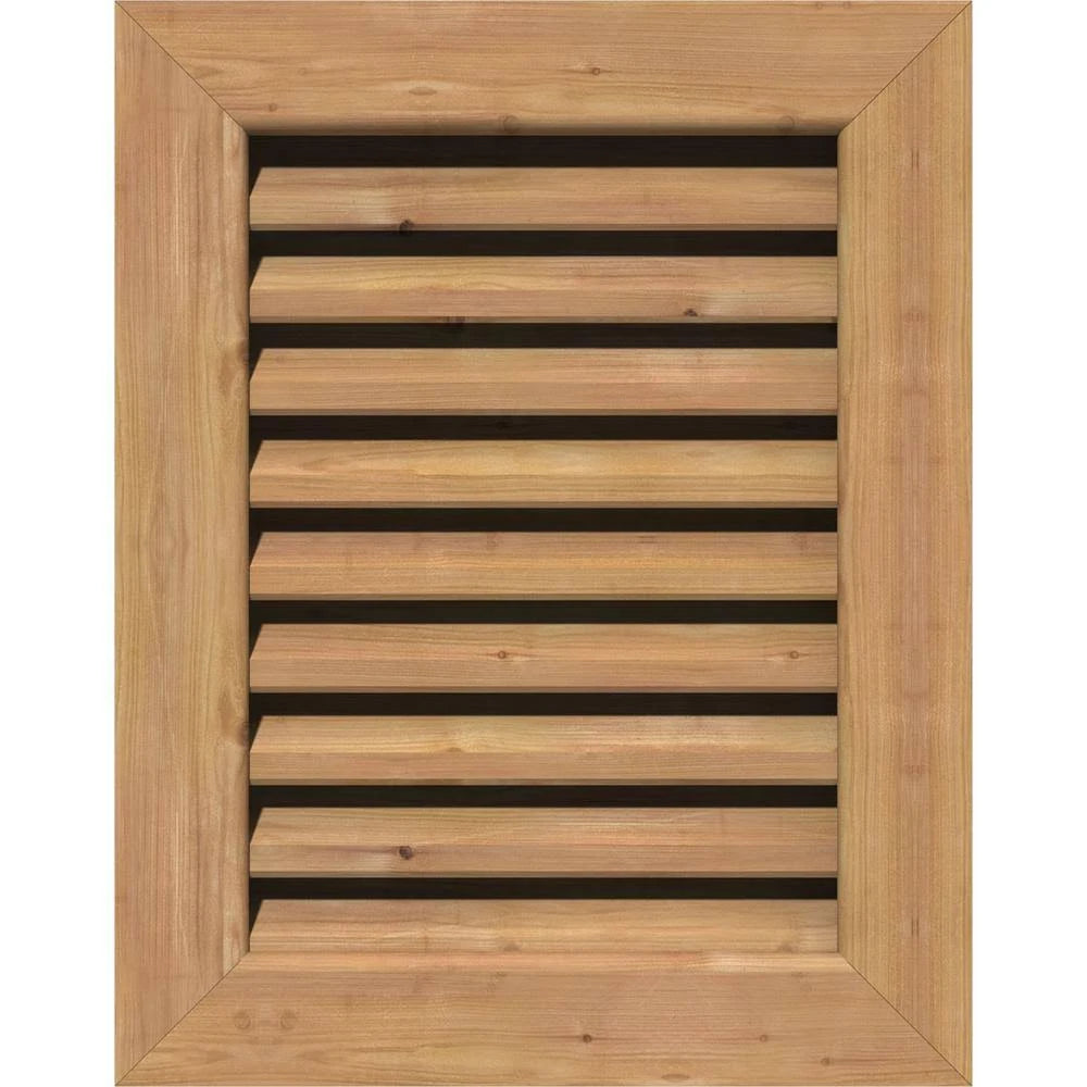 Vertical Gable Vent Unfinished Functional C171