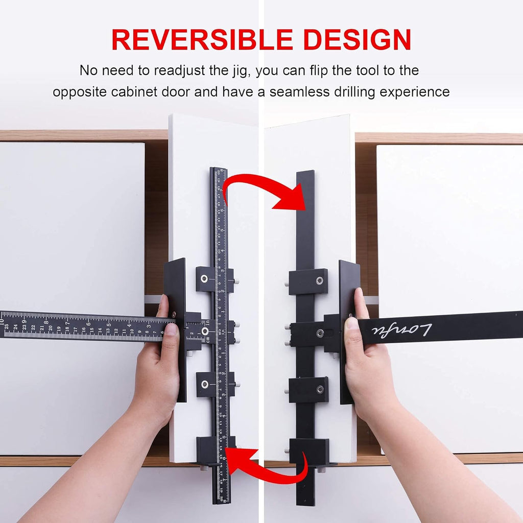 Cabinet Hardware Jig Aluminum Alloy M21780