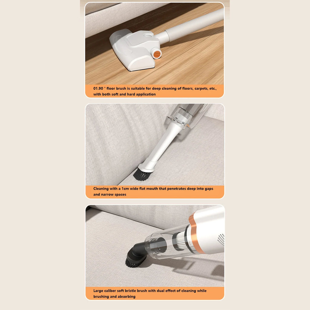 High Power Wireless Handheld Vacuum Cleaner Y5596