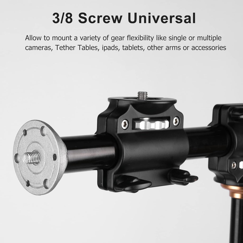 Horizontal Tripod Arm 40inches/100cm 3/8 Screw Extension Bar P774455