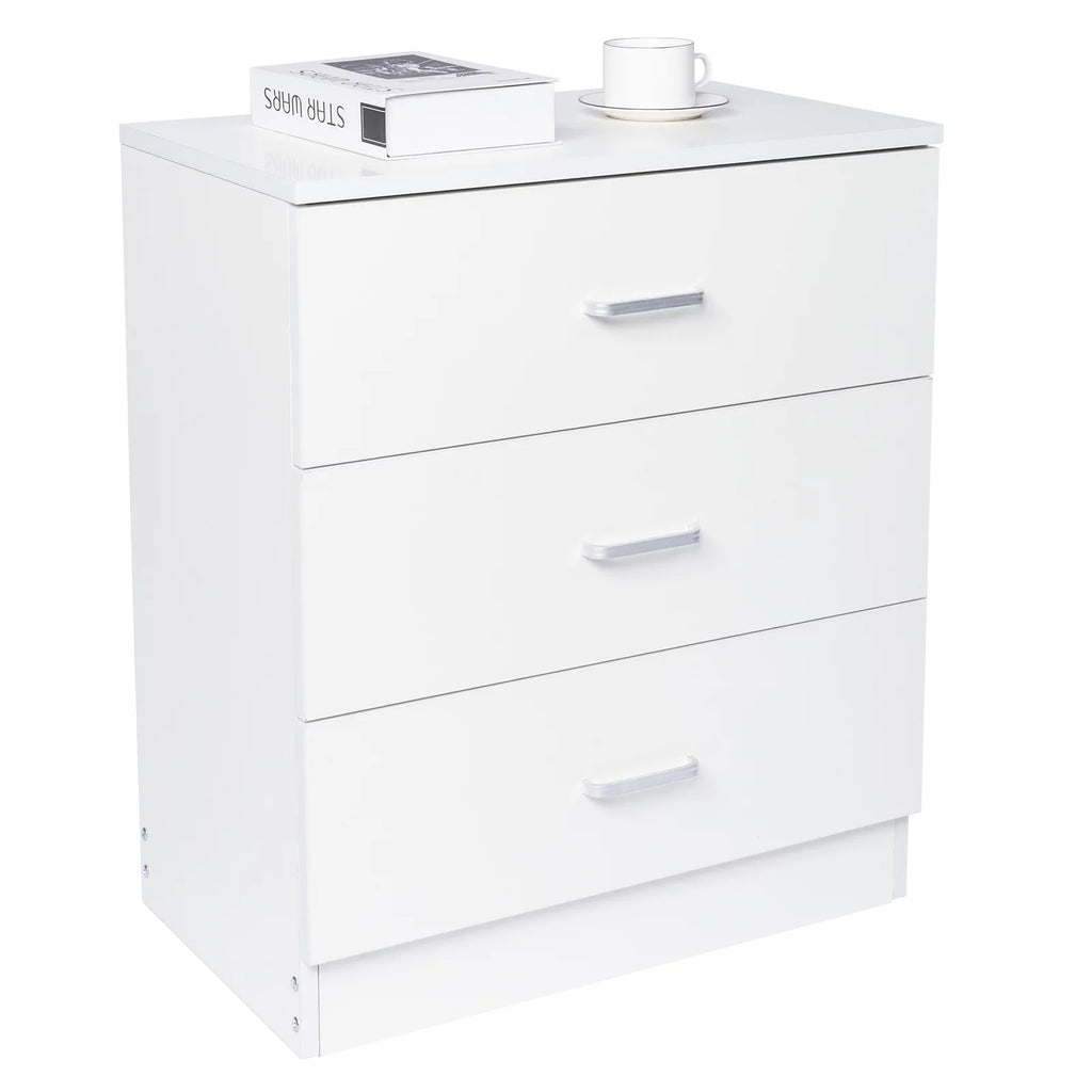 Wooden 3 Drawer Nightstand W478738