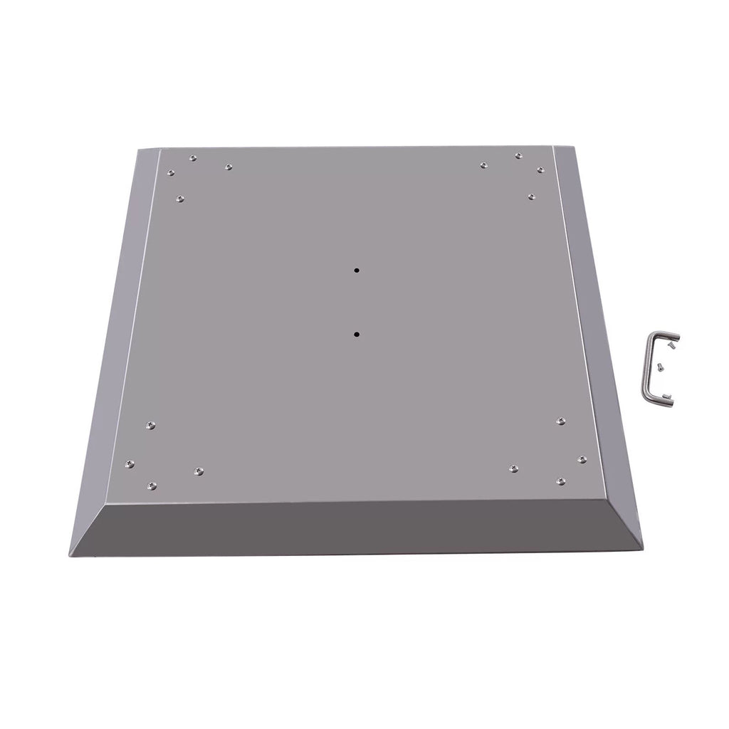 Stainless Steel Square Fire Pit Heat Deflector V489192