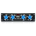 19" Rack Mount Cooling Fan System with Temperature Display J3958