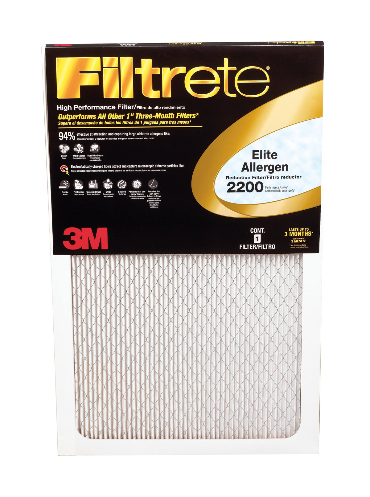Allergen Reduction Hvac Furnace Air Filter J2371