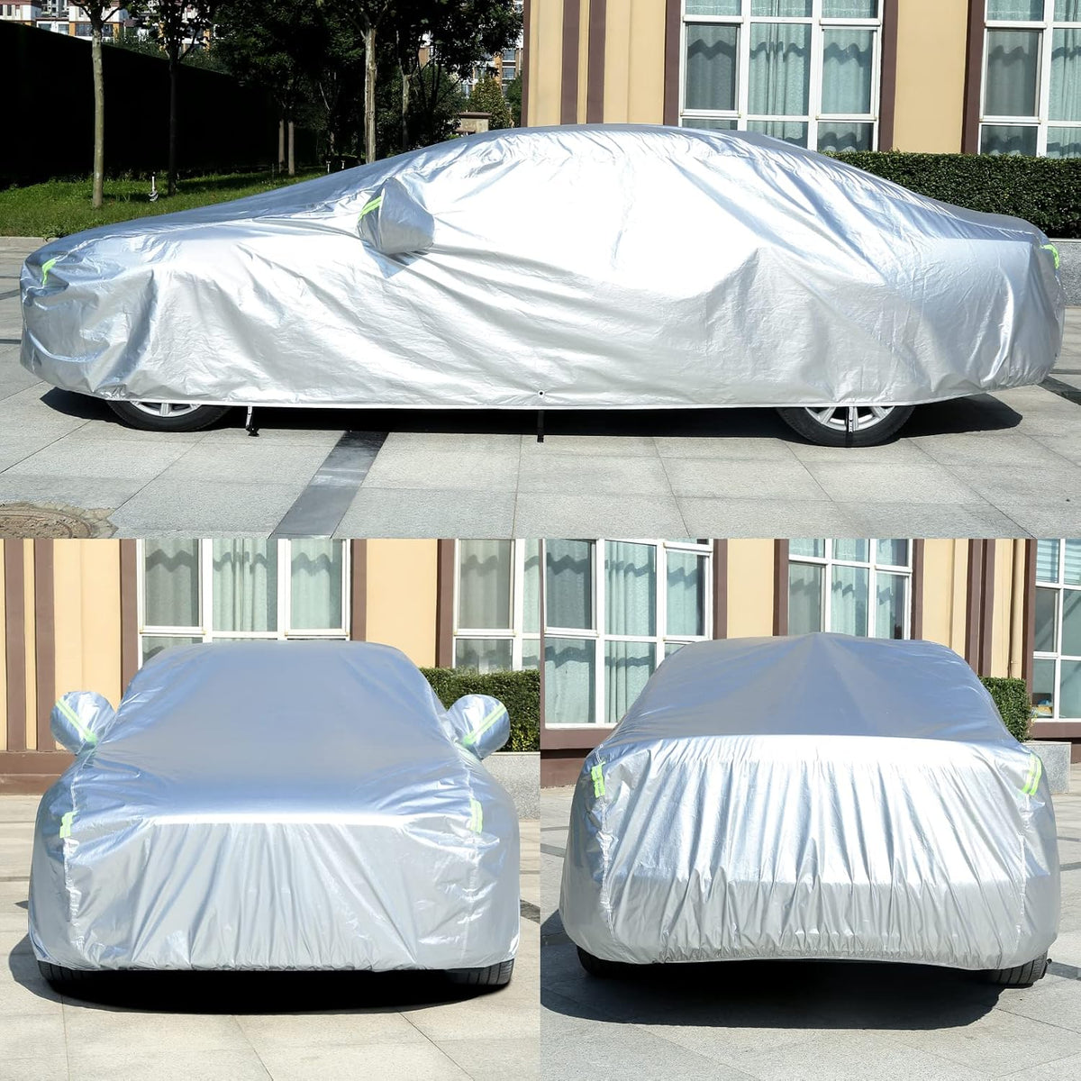 6 Layers Waterproof Car Cover with Lock R951211