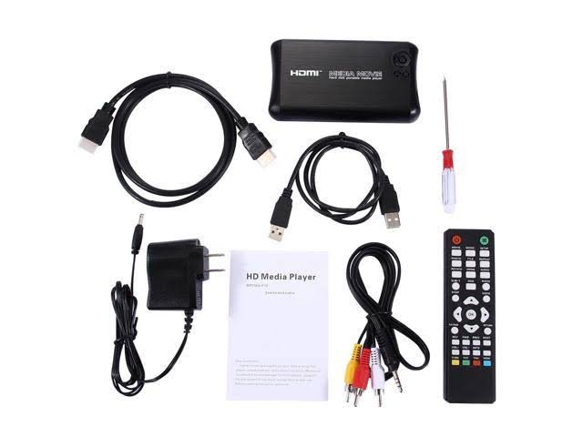 1080p Full HD Aluminum Shell Media Player with Remote Control K696374