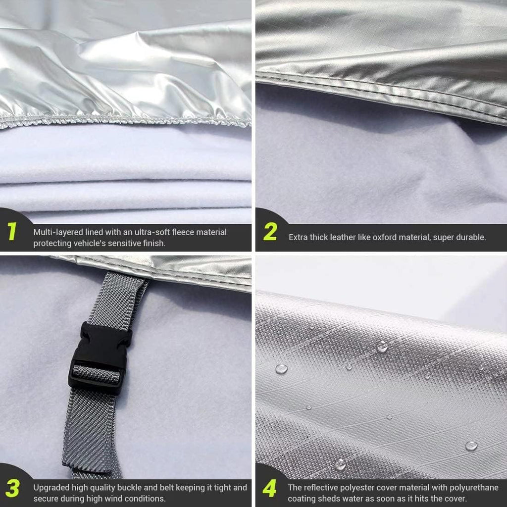 6 Layers Waterproof Car Cover with Lock R951211