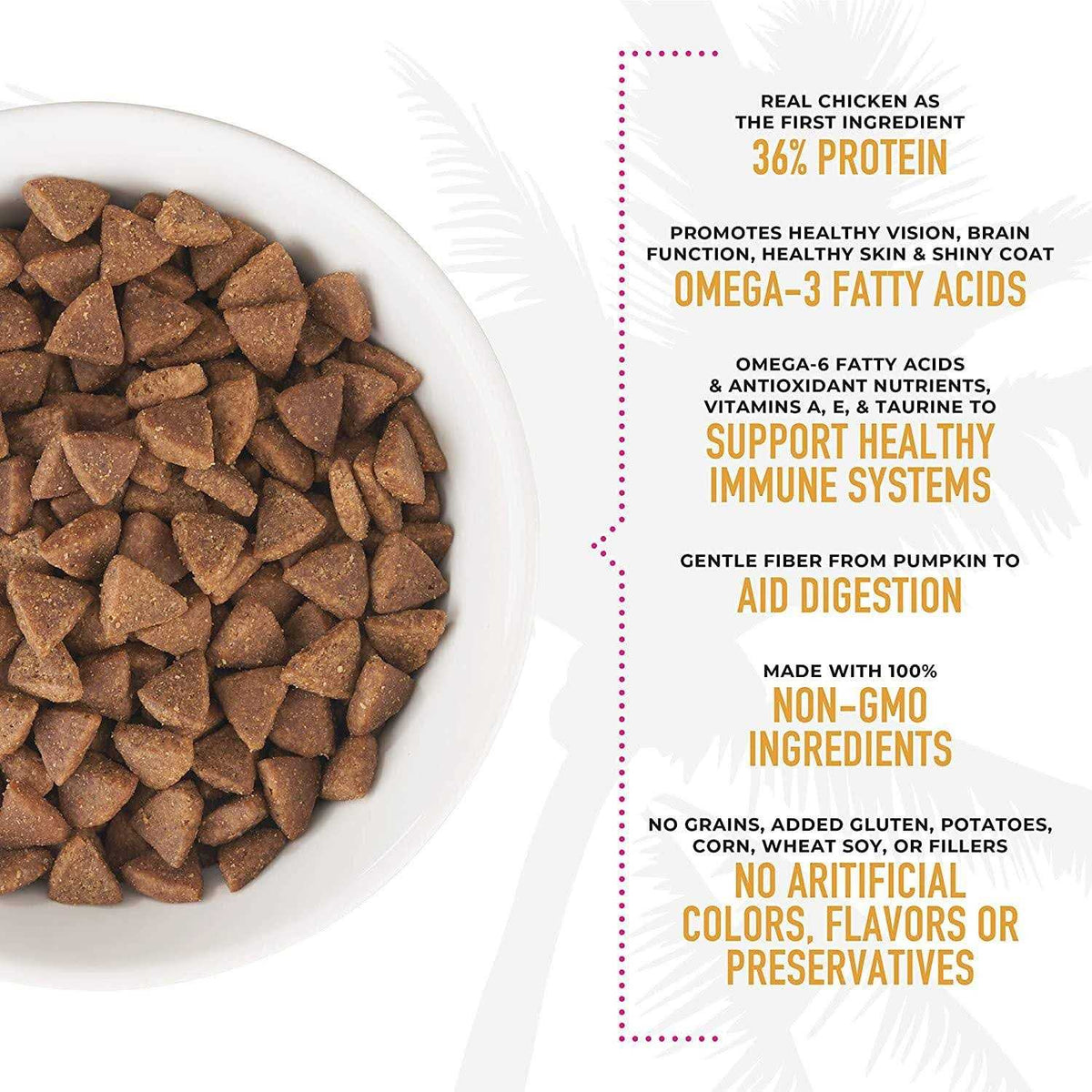 Chicken & Turkey Meal Recipe Dry Cat Food U3601