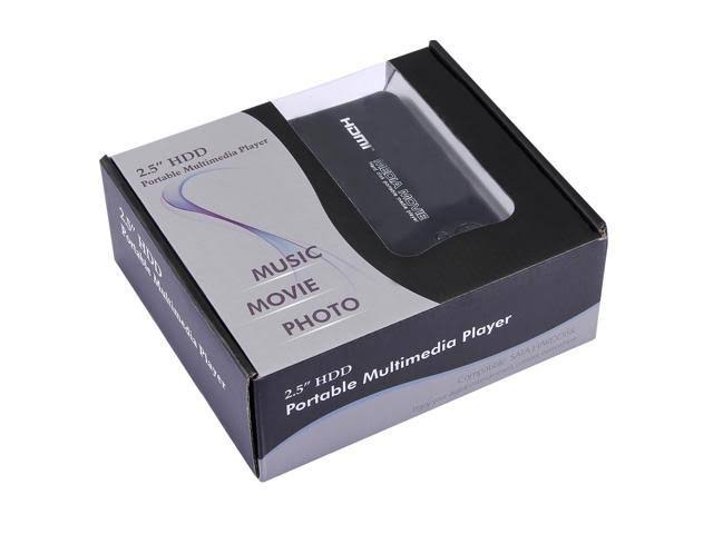 1080p Full HD Aluminum Shell Media Player with Remote Control K696374