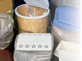 White Low Density Trash Can Liner Y158553