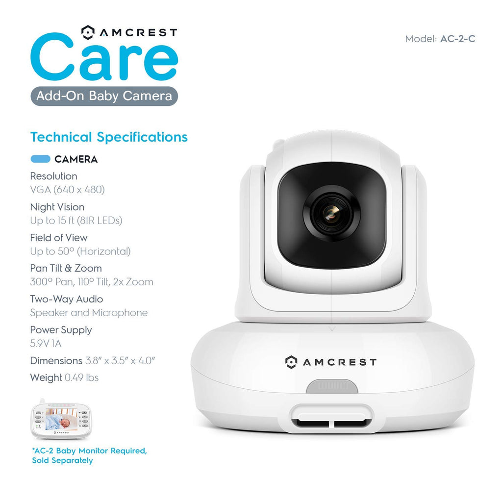 Video Baby Monitor with Camera and Audio U257556