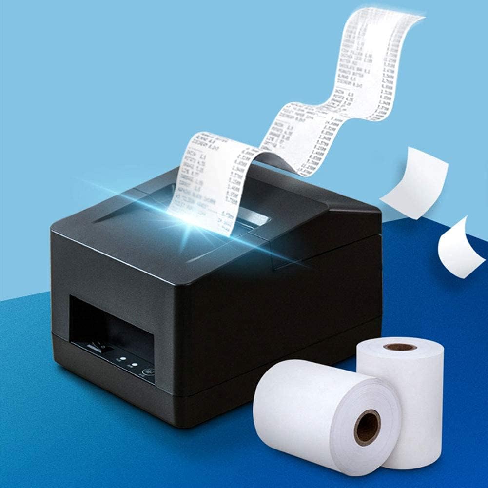 White Thermal Paper Rolls, 10 Rolls N923