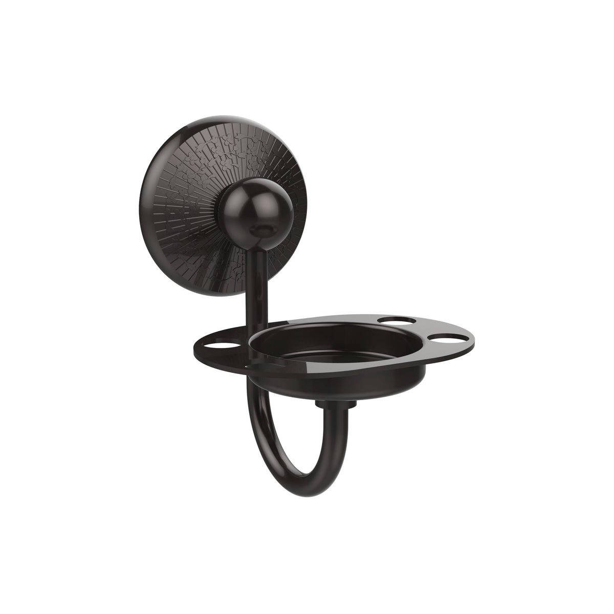 Oil Rubbed Bronze Toothbrush/Tumbler Holder E6123