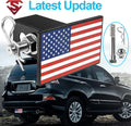 American Metal Flag Trailer Hitch Cover S386