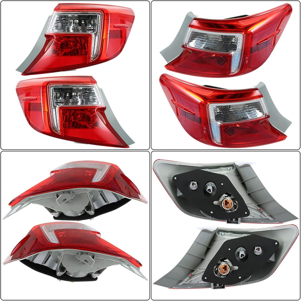 Halogen Rear Brake Tail Light Assembly Driver Left Side & Passenger Right Side T352791