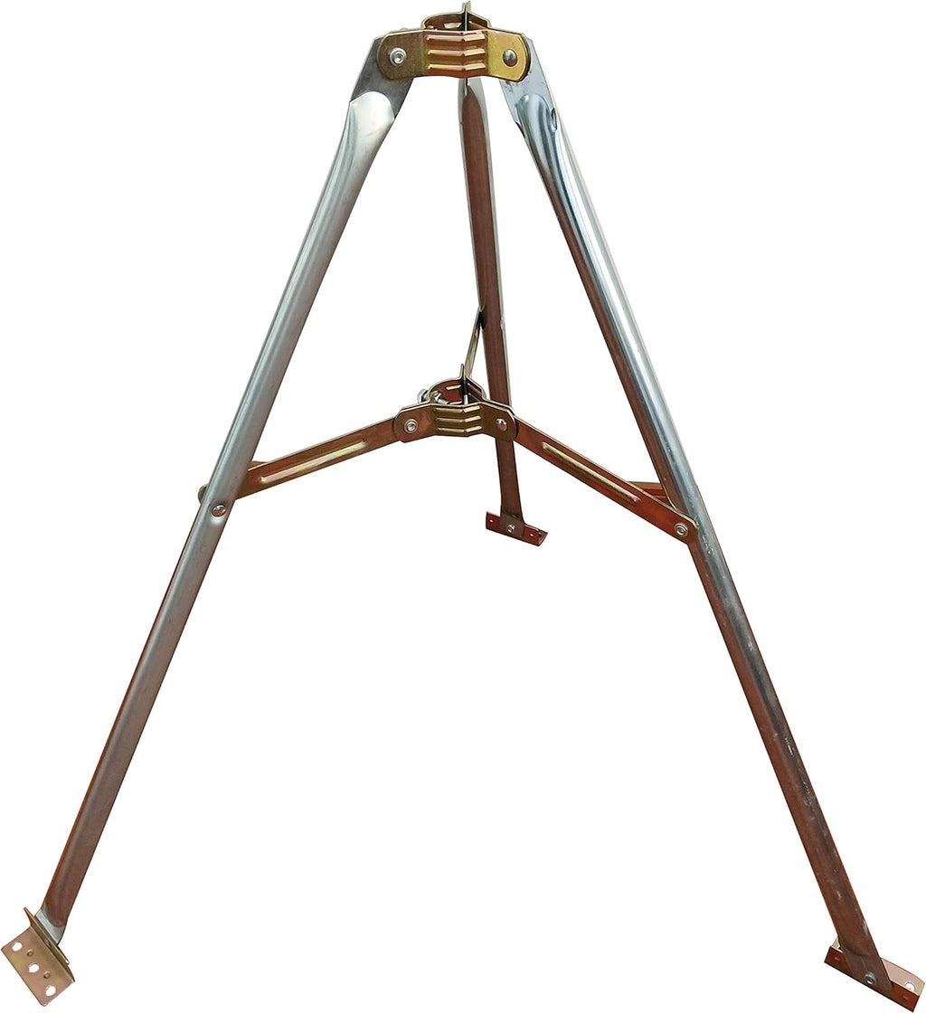 Antenna Tripod Mast Pole，Outdoor Antenna Mount，Heavy Duty Satellite Antenna Bracket with 39.4” Mast R764539
