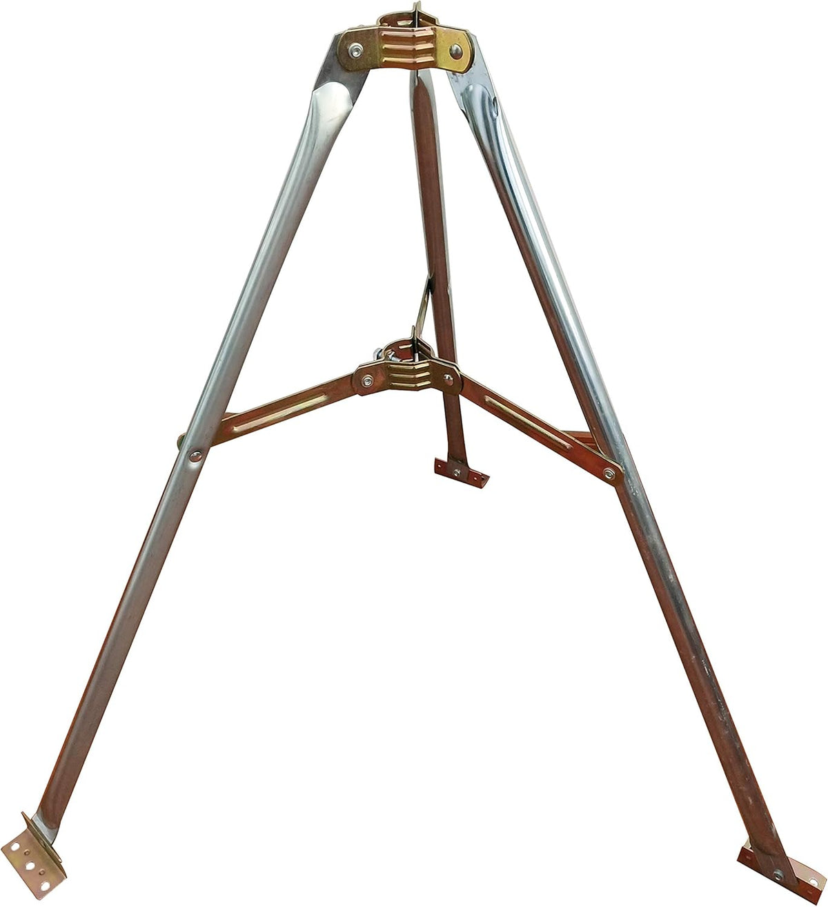 Antenna Tripod Mast Pole，Outdoor Antenna Mount，Heavy Duty Satellite Antenna Bracket with 39.4” Mast R764539