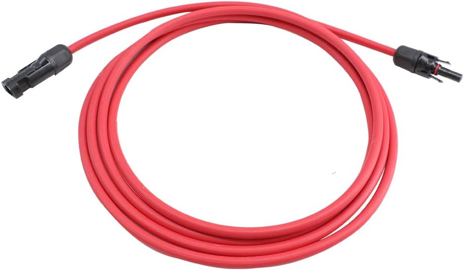 10 AWG 40 Feet Solar Extension Cable with Female and Male Connector I3255