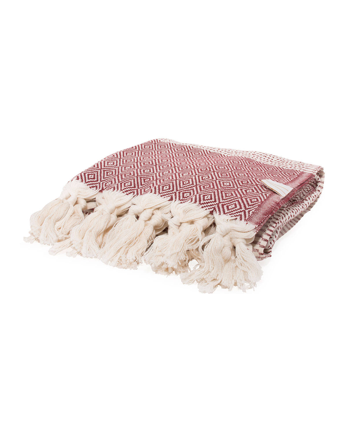 Bordeaux Turkish Hair Towel I351