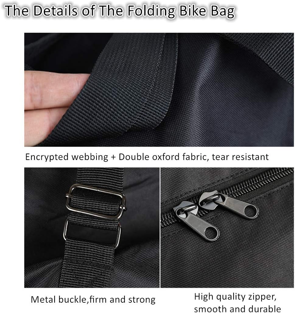 Folding Bike Bag 26 inch to 29 inch Thick Bicycle Travel Case B8942