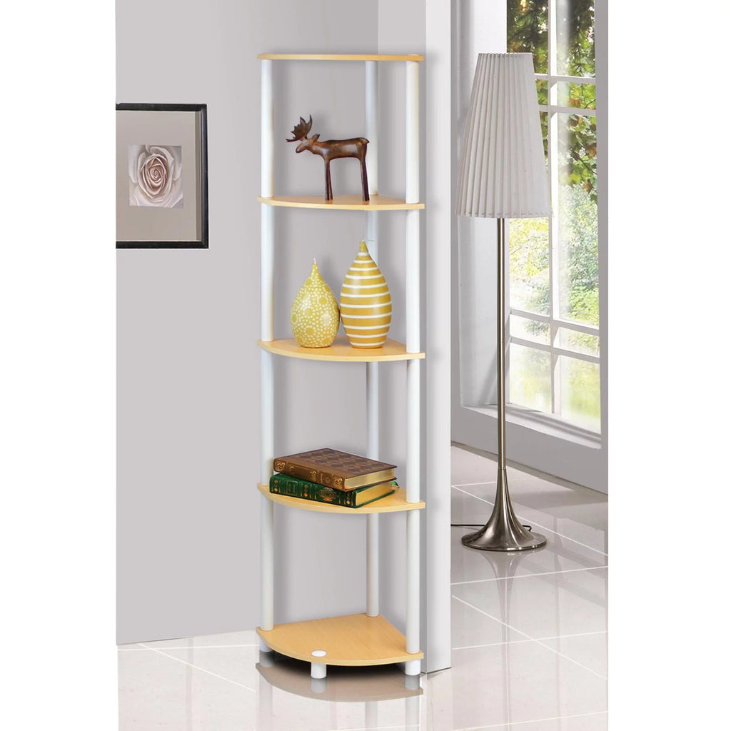 5 Tier Corner Display Rack Shelving Unit C82002