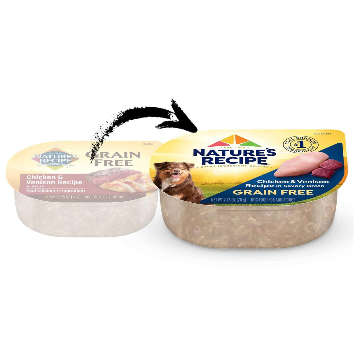 Grain Free Chicken Recipe Wet Dog Food V456