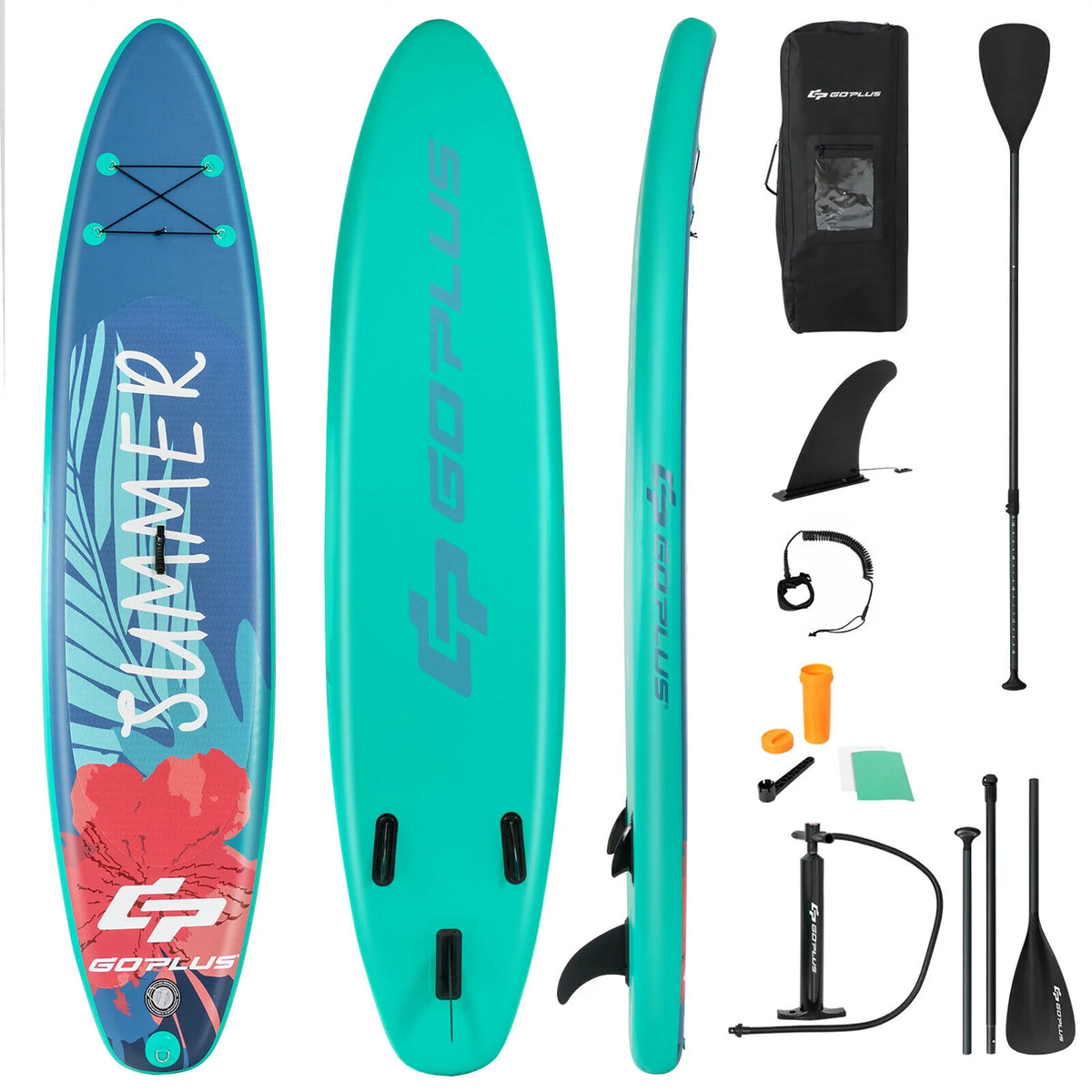 10.5ft Inflatable Stand Up Paddle Board O596