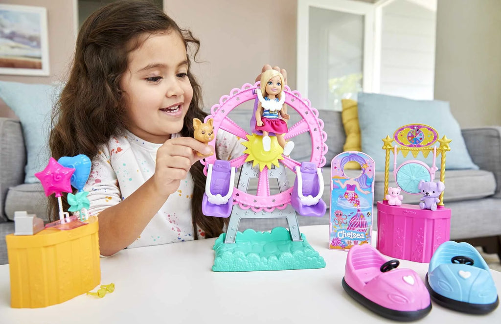 Chelsea Carnival Playset with Doll and Ferris Wheel J153898