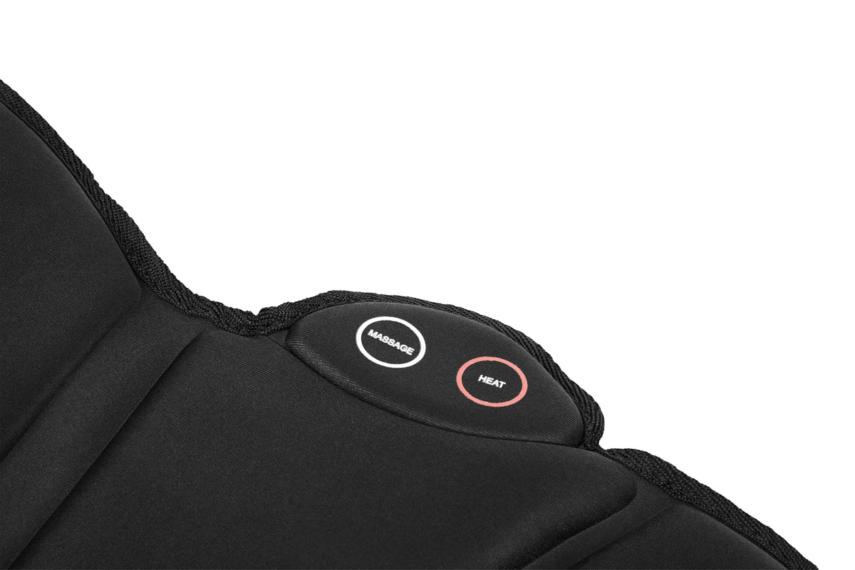 Black Portable Seat Cushion Massager with Heat U382098