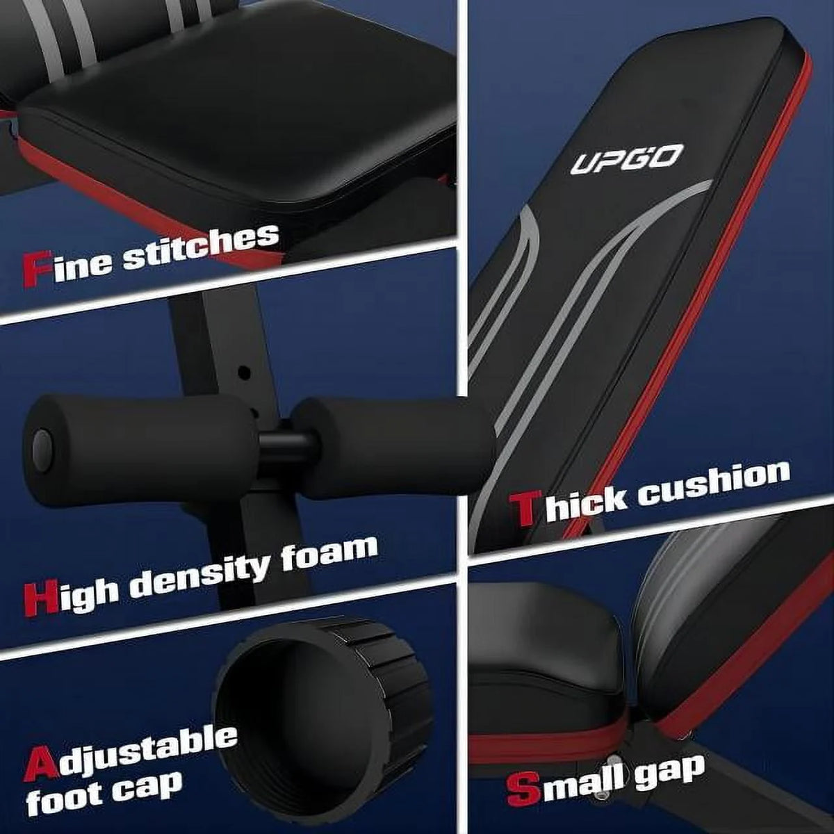 Adjustable Folding Weight Bench C1065